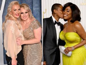 celebrity black lesbian sex - Favorite Lesbian Couples in Hollywood â€“ SheKnows