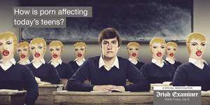 All Cartoon Porn Ads - Irish Examiner Outdoor Ad - Teens & Porn