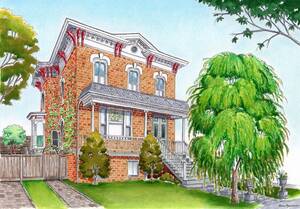 House Porn Drawings - My hand drawn illustration of \