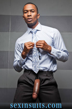 Black Suit Porn - 