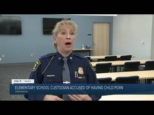 Custodian Porn - Kent County elementary school custodian accused of having child porn -  YouTube