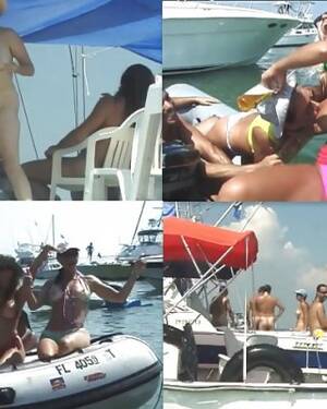 miami nude beach swingers boating - Miami Beach Boat Party Exhibitionist! Porn Pictures, XXX Photos, Sex Images  #1578817 - PICTOA