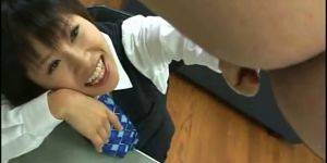 Cfnm Masturbation Porn - Dominant Japanese office lady teases CFNM masturbate