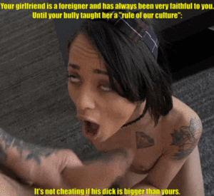Dumb Girlfriend Porn Captions - Stupid Porn Gifs and Pics - MyTeenWebcam