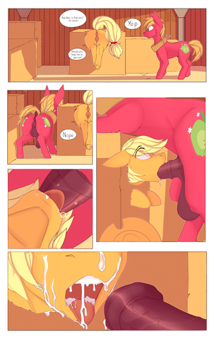 Mlp Big Mac Porn - Rule34 - If it exists, there is porn of it / chapaevv, applejack (mlp), big  macintosh (mlp) / 5570459