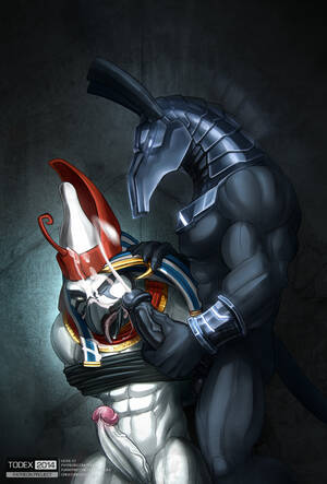 Egyptian God Porn - Horus stained with Set's seed (todex) [Ancient Egyptian mythology] :  r/rule34gay