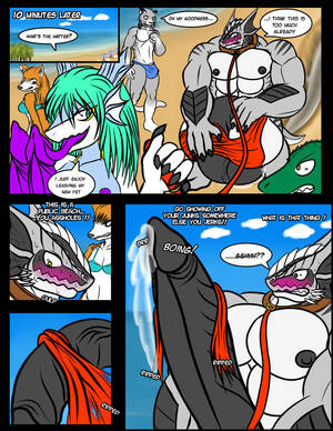 Furry Sex Comics Porn - furry-sex-hyper-beach-outbreak comic image 05