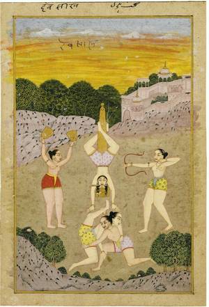 Ancient King Porn Paintings - Mughal Paintings, Rajasthan India, Indian Art, Erotic Art, Art History,  Exhibition, Orient, Art Art, Catalogue