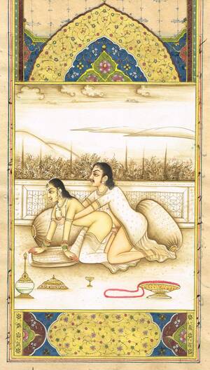 Karma Sutra Porn Drawings - Indian Kama Sutra Art Painting of King and Queen Love Making Scene on Paper  6.5x9.5 Inches Handmade Kamasutra Art for Home Decor Gifting - Etsy