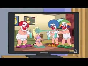 cartoon clown porn - family guy clown porn