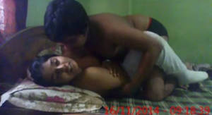 lovely indian couple nude - Lovely missionary style teen sex of an Indian college couple