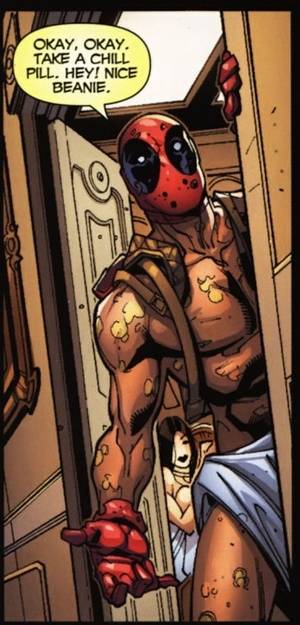 Deadpool Porn Comics - Deadpool in Towels