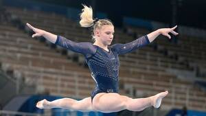 Gymnastics Leotards Porn - Jade Carey in Leotards: Best Photos in Gymnastics Uniforms | Life & Style