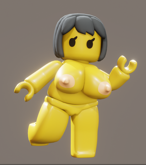 Lego Porn Tits - Rule 34 - 0337 8 1girls 3d 3d (artwork) areolae barefoot big breasts black  hair breasts character request completely nude completely nude female  female female only full body lego naked naked female