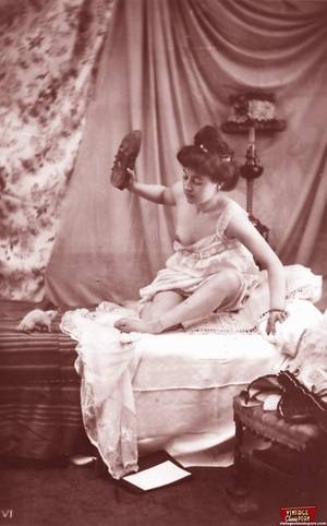 french nude vintage post cards - Very horny vintage naked french postcard - XXX Dessert - Picture 7 ...