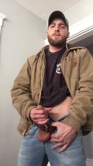 amateur porn to jerk off - Bearded Fast Jerk Off - amateur porn at ThisVid tube