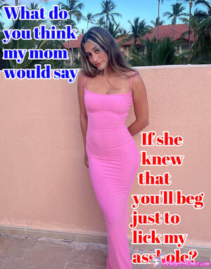 Anal Sex Mom Captions - Sissy Captions on X: \