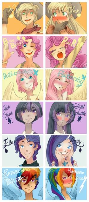 Bakery Porn Mlp - Applejack, Pinkie Pie, Fluttershy, Twilight Sparkle, Rarity, Rainbow Dash,  MLP
