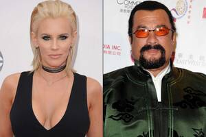 Jenny Mccarthy Sex Tape - Jenny McCarthy says Steven Seagal sexually harassed her during audition