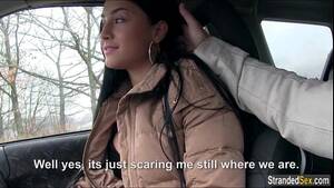 Anna Rose In The Car - Teen Anna Rose finds a free ride and gives a blowjob - XVIDEOS.COM