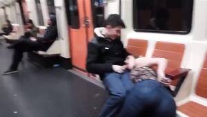 Metro - Free HD Fellatio on the Madrid Spain Underground (Metro) Porn Video