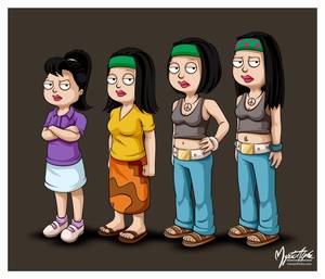 Les Bobs Burgers Porn - Ages of Hayley by mysticalpha on @deviantART