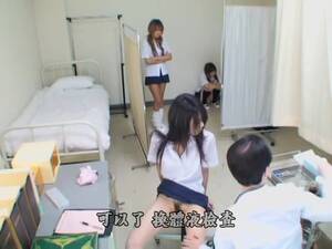asian teen spy cam - Nice Asian teen babes revealed in spy cam medical video