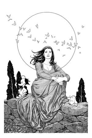 Liberty Meadows Porn Comic - Wishing Dress, in Frank Cho's Liberty Meadows Comic Art Gallery Room