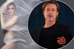 Celebrity Porn Angelina Jolie - Angelina Jolie poses naked and claims ex Brad Pitt has stopped her moving  abroad - Irish Mirror Online