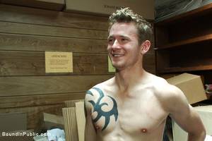 Cole Brooks Porn - Photo number 15 from Unauthorized Reproduction shot for Bound in Public on  Kink.com.