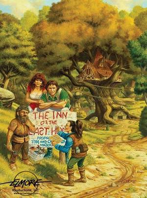 Dragonlance Porn - Dragonlance, Leaves from the Inn of the Last Home by Larry Elmore.