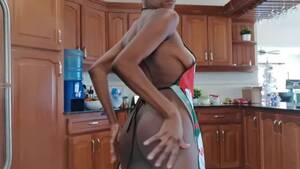 ebony kitchen hardcore - Cooking Slut - Hot Ebony Cook And Fuck In the Kitchen Extreme Squirt On the  Table watch online or download