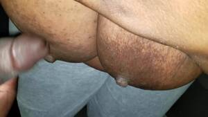 ebony nipples cumshot - Load On Huge Ebony Nipples | xHamster