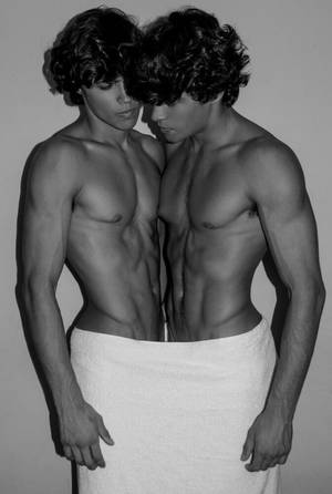 Blooming Boy - Photographer Beto Urbano shares with us his stellar work starring dashing  Brazilian twins Pedro and Guilherme FranÃ§a, 20 years, Thank god blooming  youth.