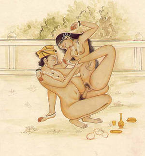 19th Century Sexuality - Kama Sutra illustration (19th century?)