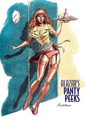 Adult Pin Up Art Porn - Online Adult Comics Pics of Alazar Panty Peeks for Adults Readers. View  Sexy Art Porn Images Gallery free at Multicomix.