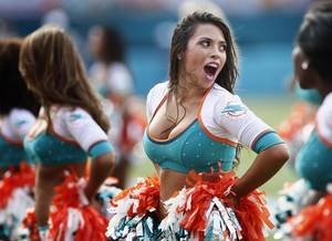 Cheerleader Schoolgirl Porn - 2013 Miami Dolphins cheerleaders