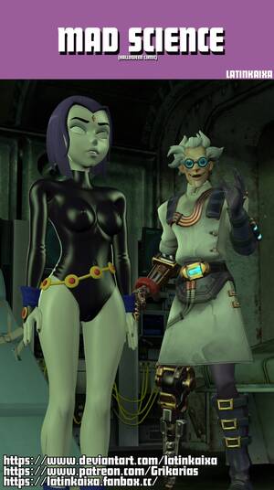 Mad Scientist Cartoon Porn - LatinKaixa - MAD SCIENCE (overwatch, teen titans) porn comic by  [latinkaixa]. Mind control porn comics.