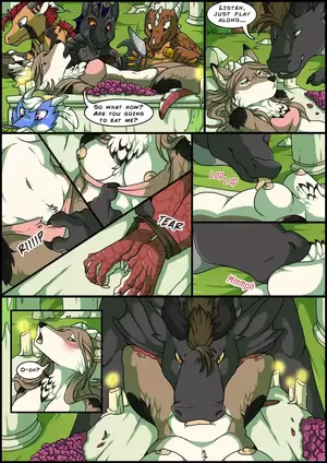 Furry Porn Comic Princess Rush - Princess Rush 2] Furry Yiff Comic