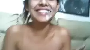 cute indian teen facial - Indian Teen Cum On Face indian porn mov