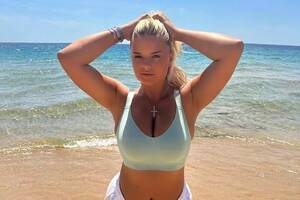 naked beach house 3 - Page 3 babe fumes as TikTok bans her for 'nudity' â€“ despite wearing long  sleeved T-shirt - Daily Star