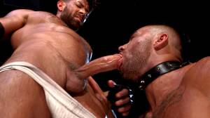 massive cock bdsm - The big dick that turns you into a gay slut gay porn video on Darkcruising