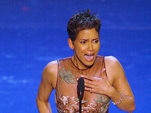 Britney Spears Halle Berry Porn - Halle Berry, 56, branded 'so beautiful' as she bends over in nothing but  fluffy robe - Daily Star