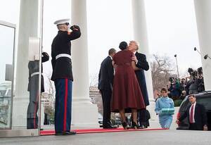 Michelle Obama Captions - LISTEN: Fanfare As Pope Francis Arrives At Vatican Embassy | WAMU