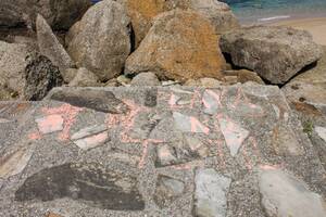 hairy nudist beach mom - La Ã‘ora Hike: A Secret Nude Beach, Sculptures, and a Bar at the End |  Alternative Travelers