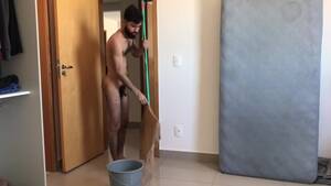 home cam nude hary - HAIRY NUDIST CLEANING HOME NAKED Porn Video - Rexxx