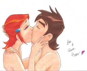 Ben 10 Kiss Gwen Porn - Rule 34 - ben 10 ben tennyson cousins female gwen tennyson human incest  male redshanks straight straight hair tagme | 158151