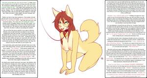 Maledom Bondage Captions Porn - Don't let others judge your Kinks! (M/F) [Pet Play] [Breeding] [Maledom/Femsub]  (artist: Marblesoda) (Remastered Caption, Original in the comments) :  r/yiffcaptions