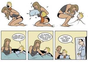 Calvin And Susie From Calvin And Hobbes Having Sex - Oh God Why | Calvin and Hobbes | Know Your Meme