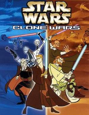 Asad Ventress Star Wars - Star Wars: Clone Wars (2003 TV series) - Cover art for the first